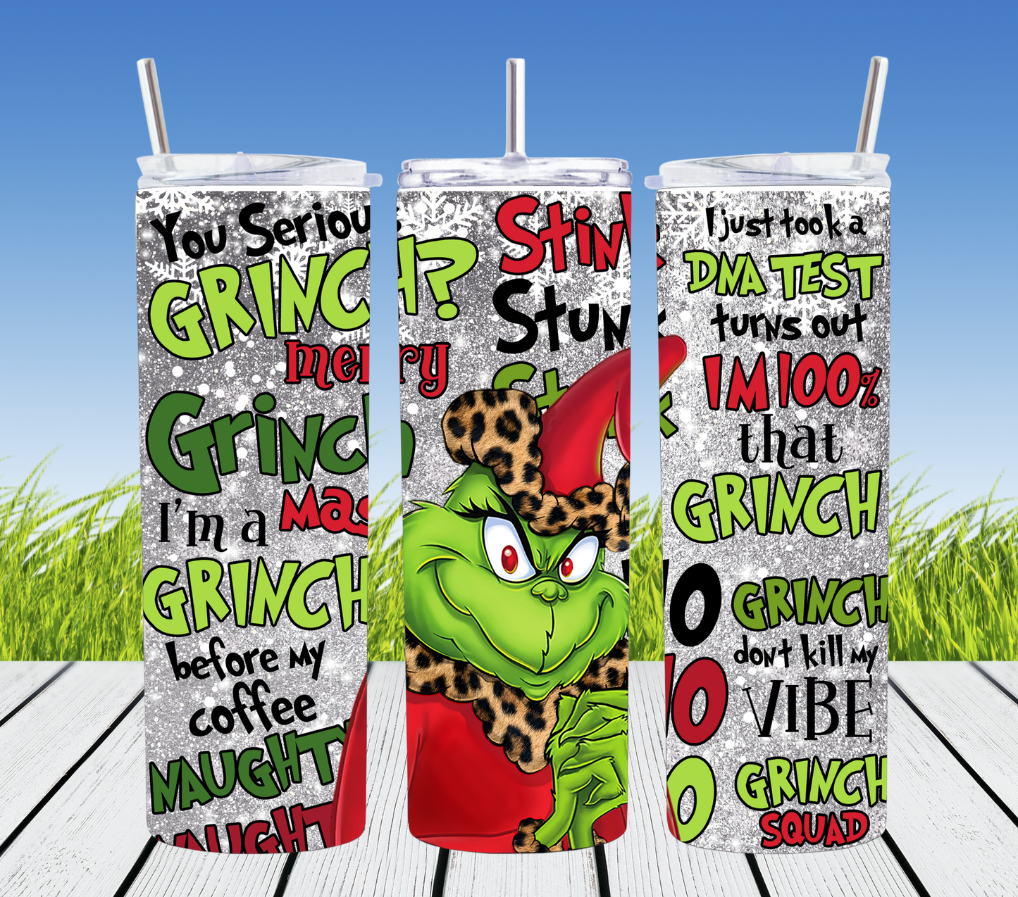 Chrismas grinch coffee