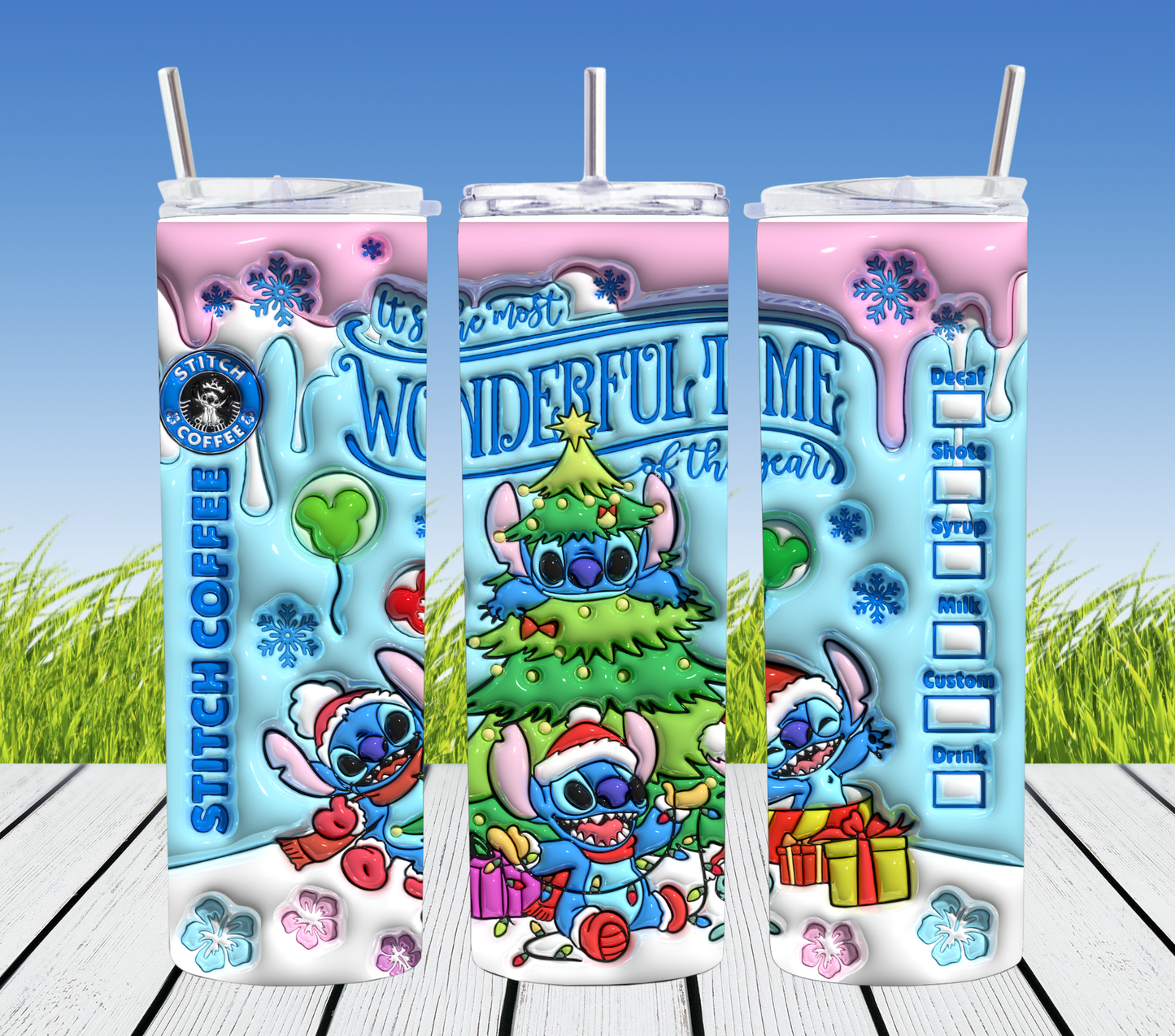 Chrismas 3D sttich