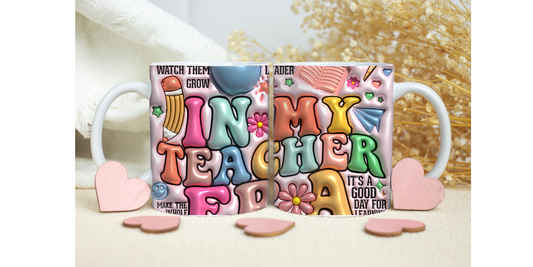 3D teacher mug