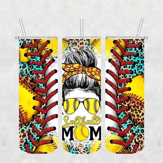 Softball Mom Tumbler