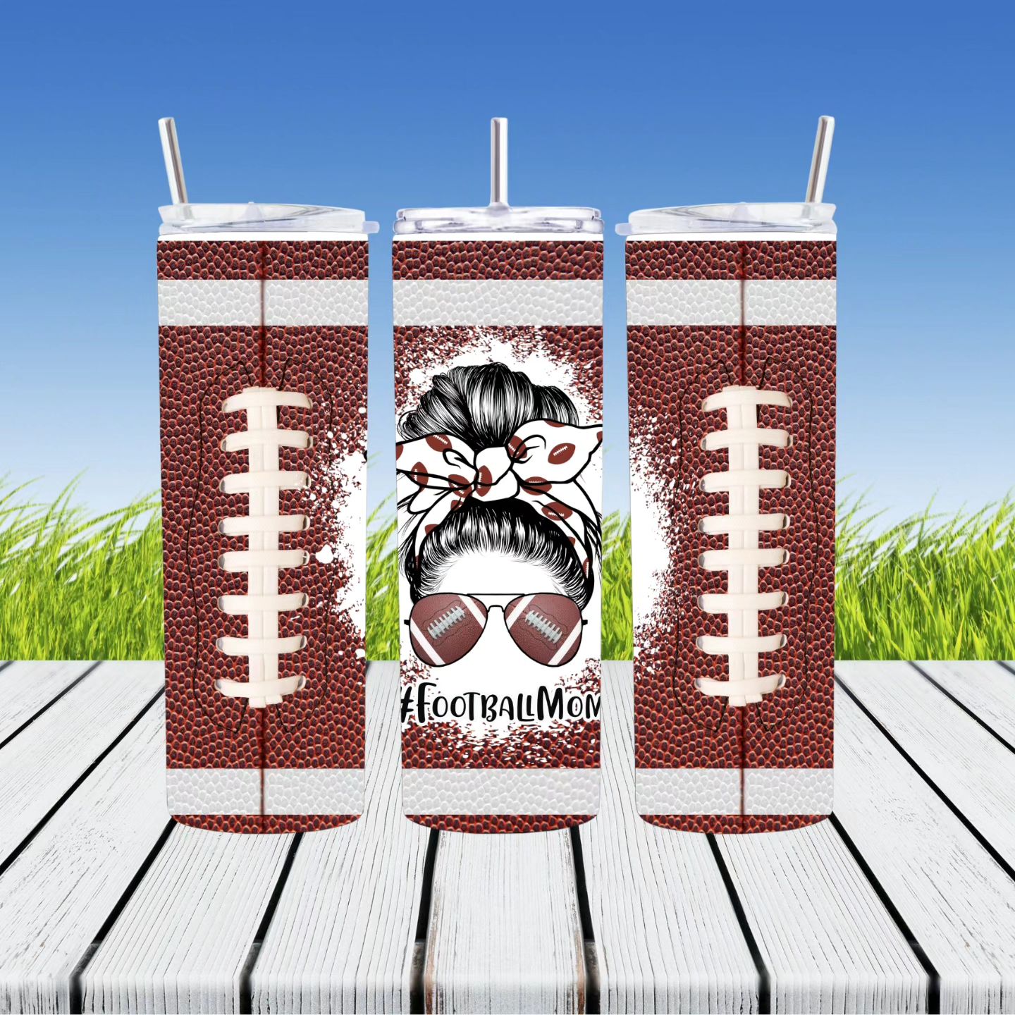 Football Mom Tumbler