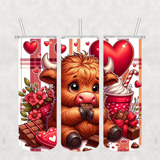 Heart Valentines Tumbler