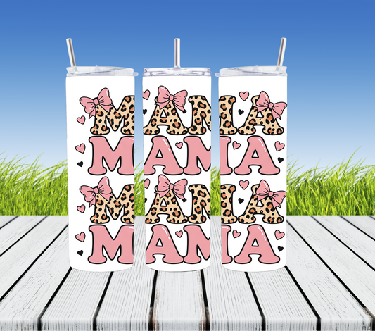 Mama leopardo tumbler