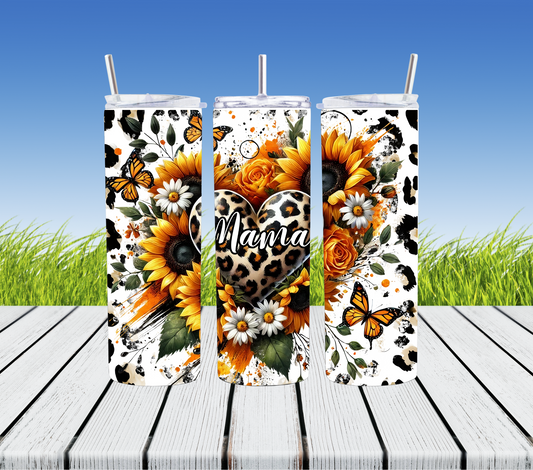 Mama sunflowers tumbler 20oz